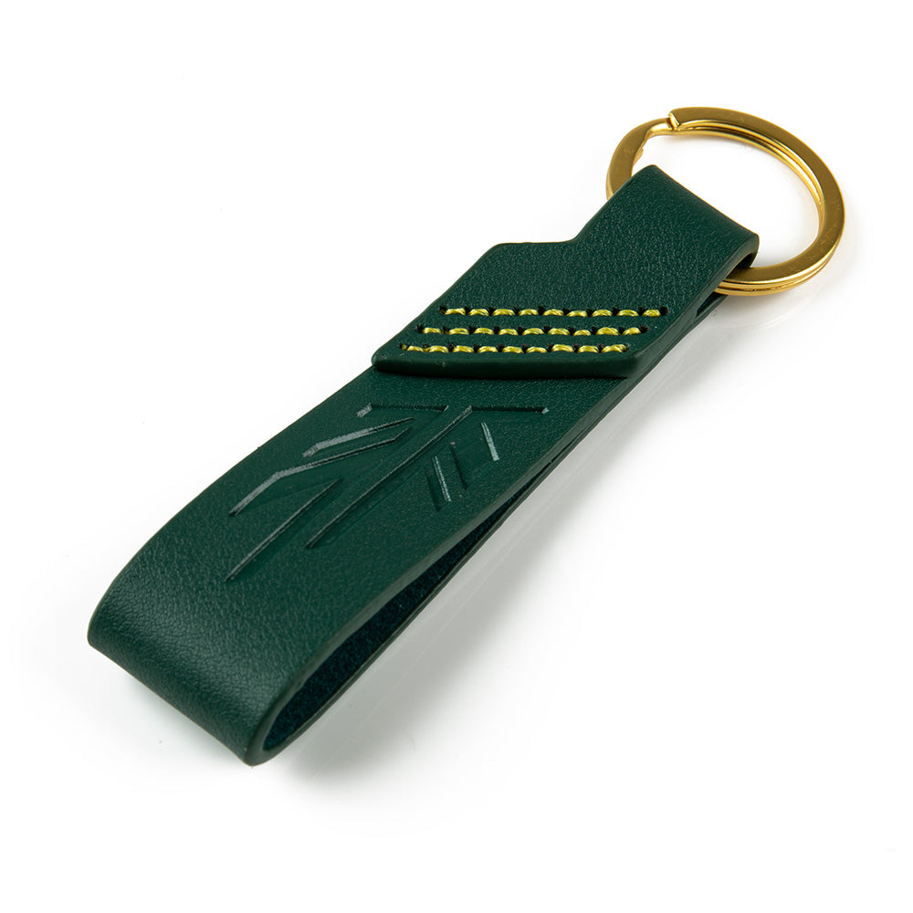Lotus Leather Keyring – Portachiavi in pelle