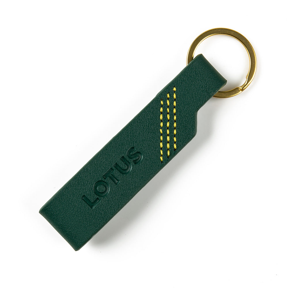 Lotus Leather Keyring – Portachiavi in pelle
