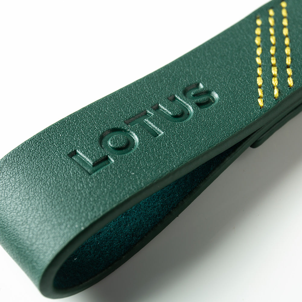 Lotus Leather Keyring – Portachiavi in pelle