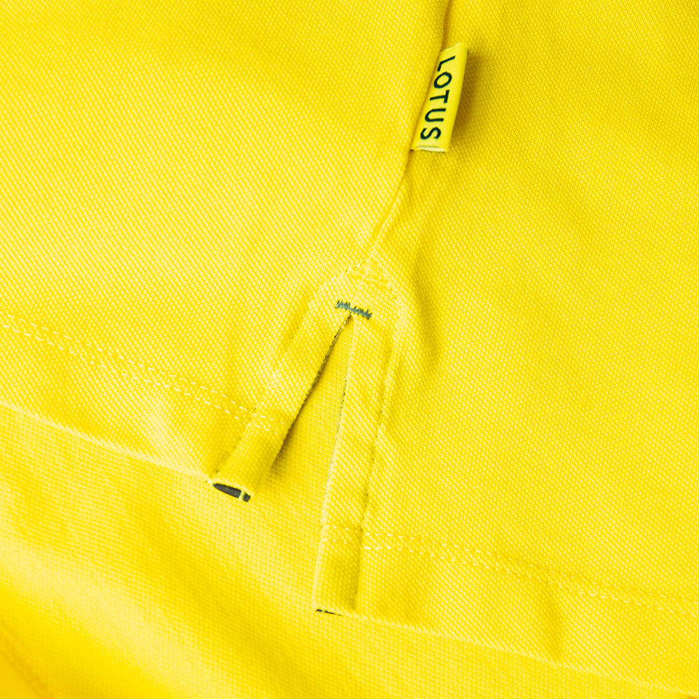 LOTUS MEN'S POLO SHIRT – YELLOW