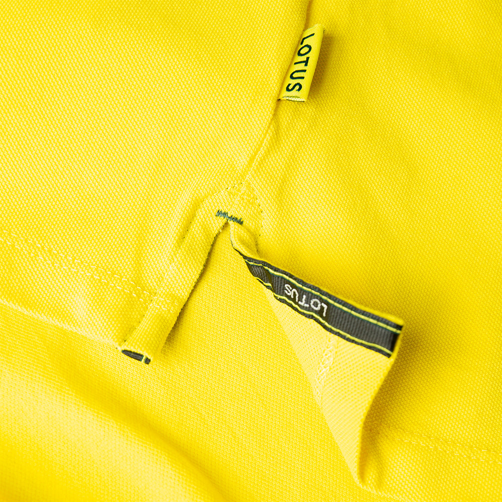 LOTUS MEN'S POLO SHIRT – YELLOW