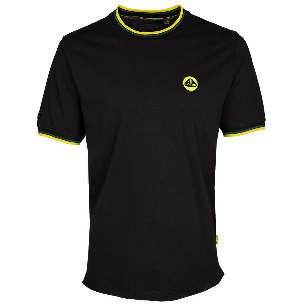 LOTUS MEN'S T-SHIRT – BLACK