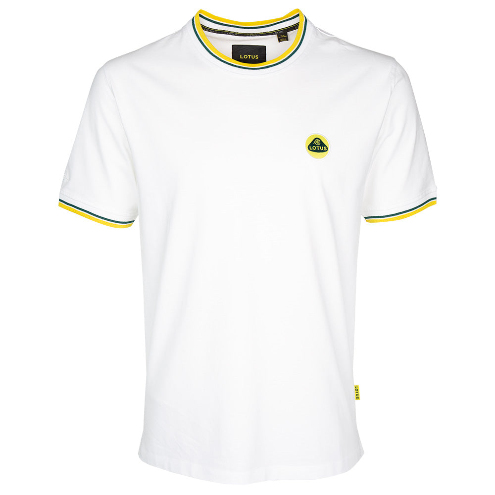 LOTUS MEN'S T-SHIRT – WHITE