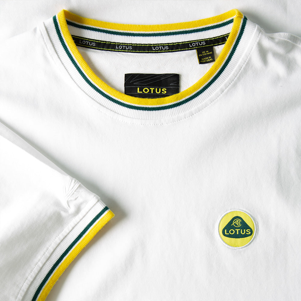 LOTUS MEN'S T-SHIRT – WHITE