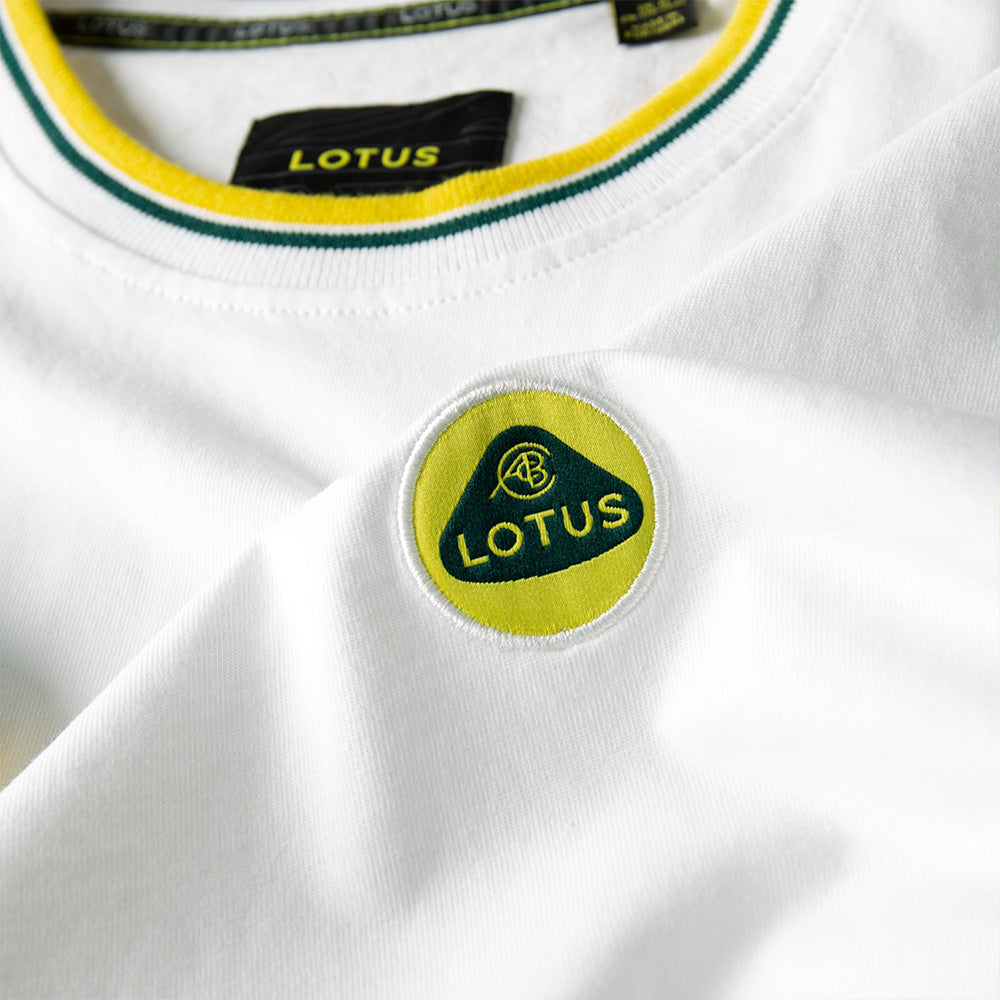 LOTUS MEN'S T-SHIRT – WHITE
