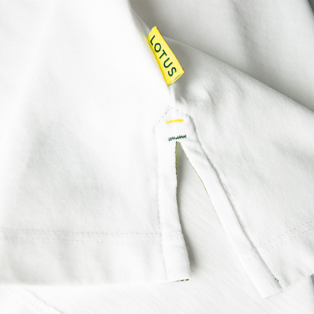 LOTUS MEN'S T-SHIRT – WHITE