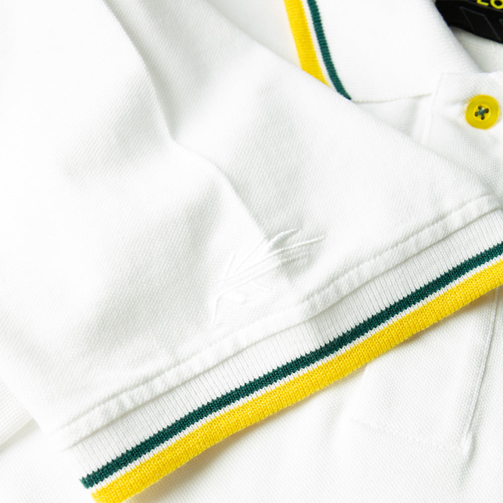LOTUS WOMEN'S POLO SHIRT – WHITE