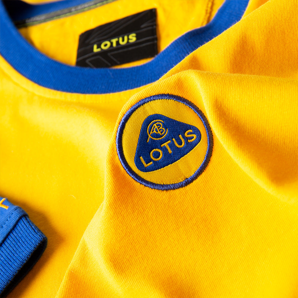 LOTUS MEN'S T-SHIRT – GREEN/YELLOW