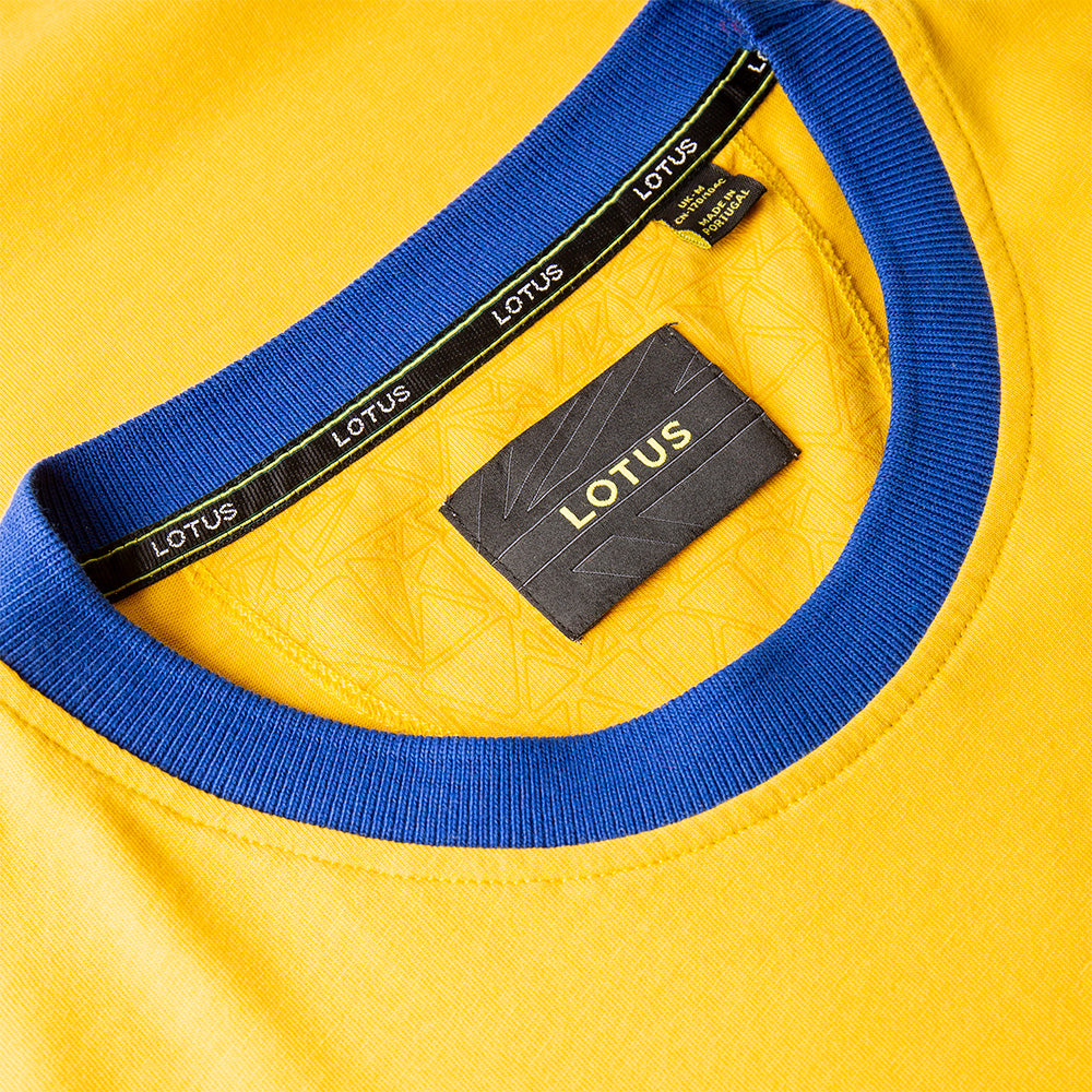 LOTUS MEN'S T-SHIRT – GREEN/YELLOW