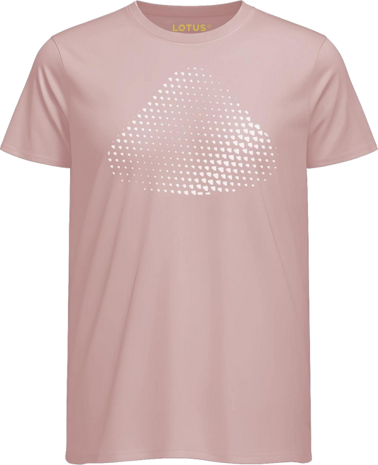 MENS UTW REFLECTIVE TEE - BLUSH, T-shirt riflettente da uomo - Rosa