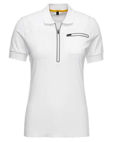 LADIES SEAMLESS POLO SHIRT