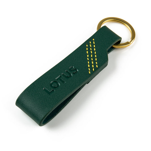 Lotus Leather Keyring – Portachiavi in pelle