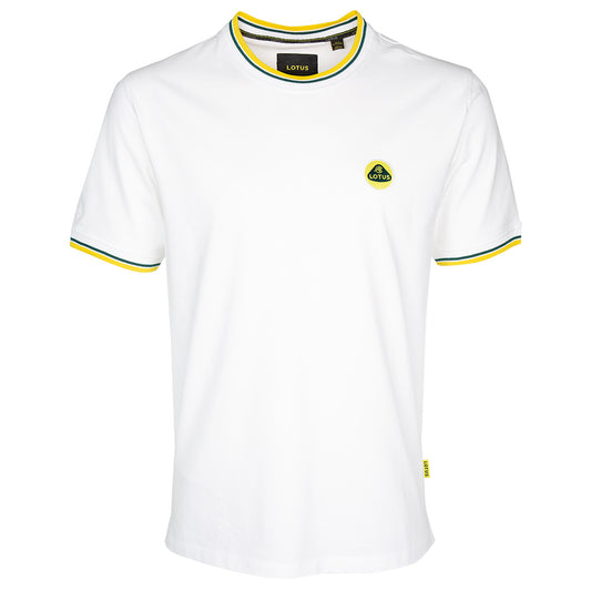 LOTUS MEN'S T-SHIRT – WHITE
