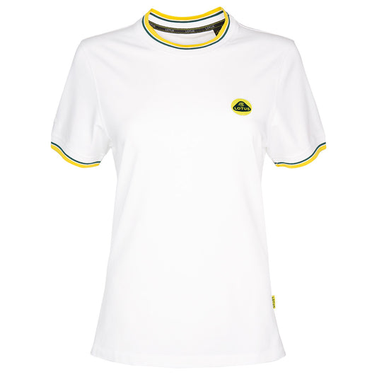 LOTUS WOMEN'S T-SHIRT – WHITE