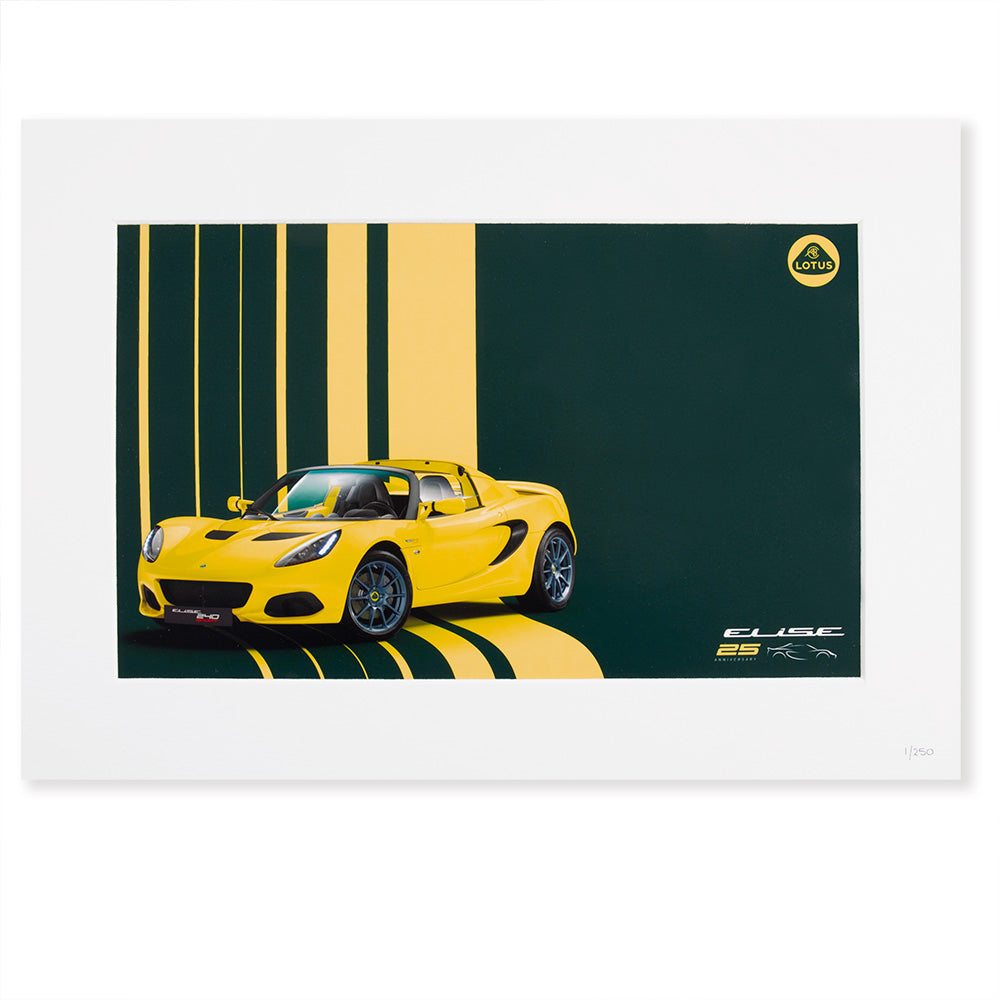 Lotus Elise 25th Print