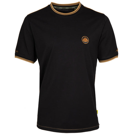 LOTUS MEN'S T-SHIRT – BLACK/GOLD