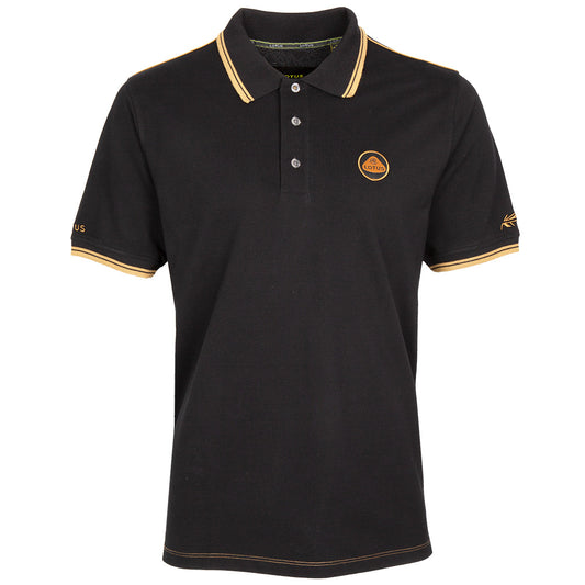 LOTUS MEN'S POLO SHIRT – BLACK/GOLD