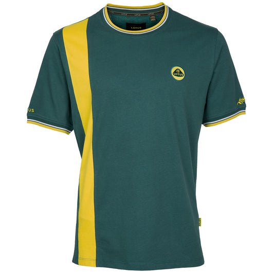 LOTUS Men's Speed Tee – Grn/Yel LOTMC0022GN/YL1 Green/Yellow