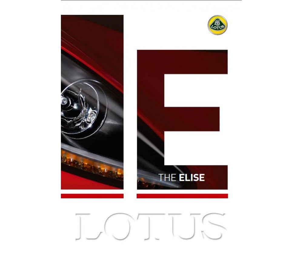 Brochure Pocket Lotus Elise 2012-2017